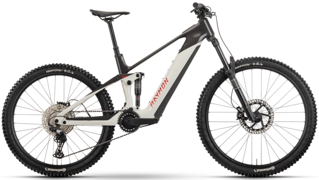 Raymon Tarok M 29"/27.5", white/crb/red, ZF-CX, 756Wh 