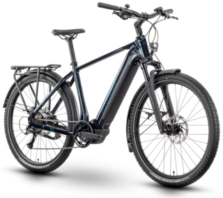 Raymon Tourray 630 herre 27.5", nebular blue/chrome, PW-S2, 630Wh