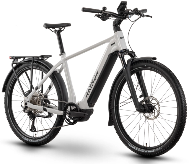 Raymon Tourray Pro 800 herre S 27.5", storm/black/kobalt, PW-S2, 800Wh 