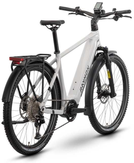 Raymon Tourray Pro 800 herre S 27.5", storm/black/kobalt, PW-S2, 800Wh 