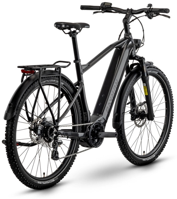 Raymon Tourray Select men M 27.5", anthracit/black, PW-S, 630Wh 