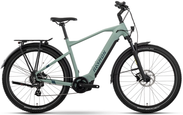Raymon Tourray Select men S 27.5", mint/aqua/cotton, PW-S, 630Wh 