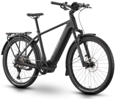 Raymon Tourray Ultimate 800 herre M 27.5&quot;, black/chrome/bronze, PW-X3, 800Wh