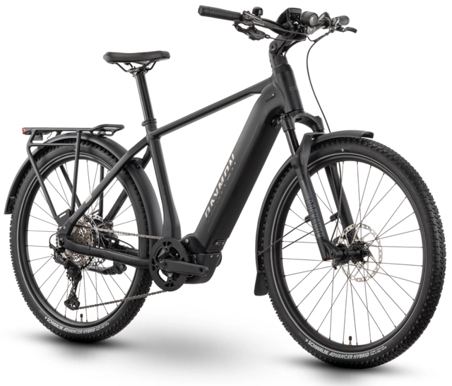 Raymon Tourray Ultimate 800 herre M 27.5", black/chrome/bronze, PW-X3, 800Wh 