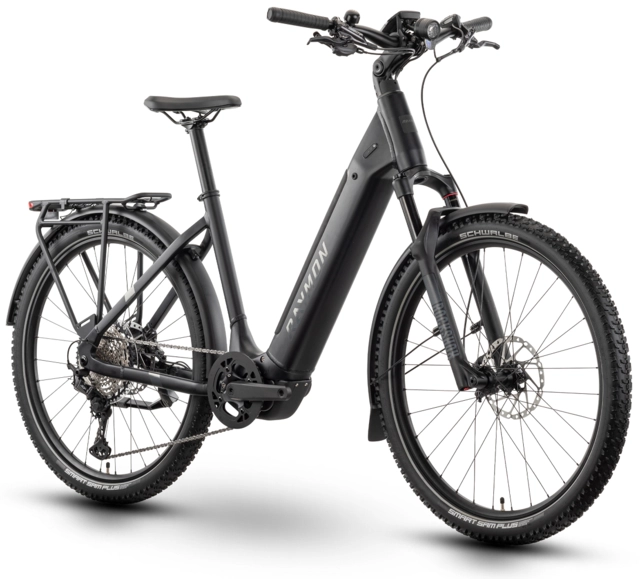 Raymon Tourray Ultimate 800 mono S 27.5", black/chrome/bronze, PW-X3, 800Wh 