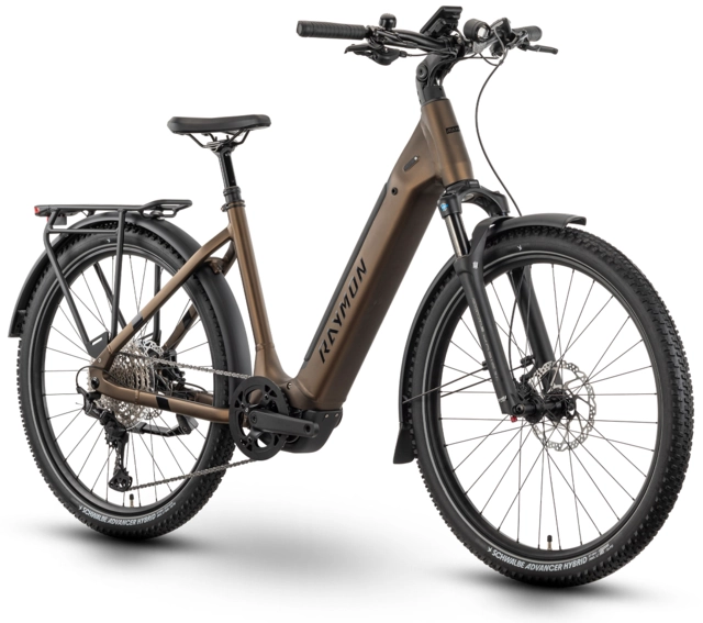 Raymon Tourray Ultra 720 mono S 27.5", tenmoku/black, PW-X3, 720Wh 