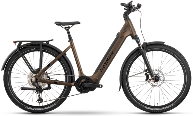 Raymon Tourray Ultra 720 mono S 27.5", tenmoku/black, PW-X3, 720Wh 