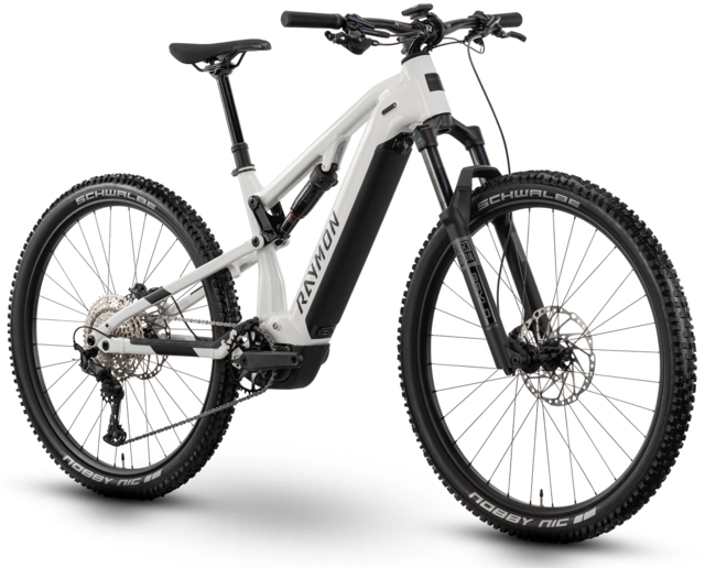 Raymon Trailray 120 Ultra S 29", bianco/black/silver, PW-X3, 800Wh 