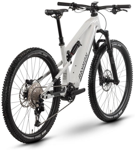 Raymon Trailray 120 Ultra S 29", bianco/black/silver, PW-X3, 800Wh 
