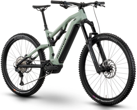 Raymon Trailray 150 Pro 29&quot;, mint/black/kobalt, PW-X3, 800Wh