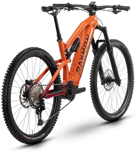Raymon Trailray 170 Pro S 29", tangerine/red/black, PW-X3, 800Wh 