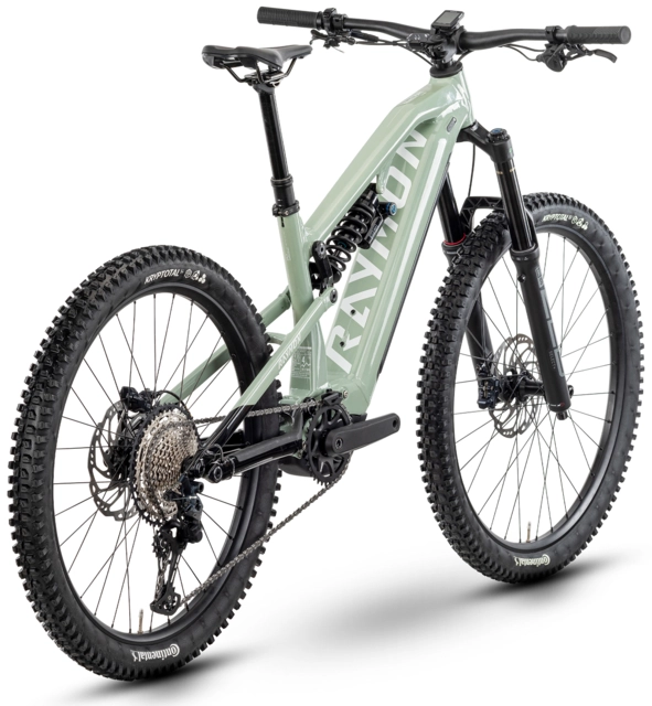 Raymon Trailray 180 Pro M 29"/27.5", mint/blk/cotton, PW-XM, 800Wh 