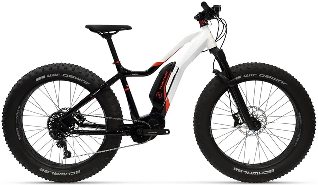 Tunturi EMax ME M 26", white/black/red, EP801, 630Wh 