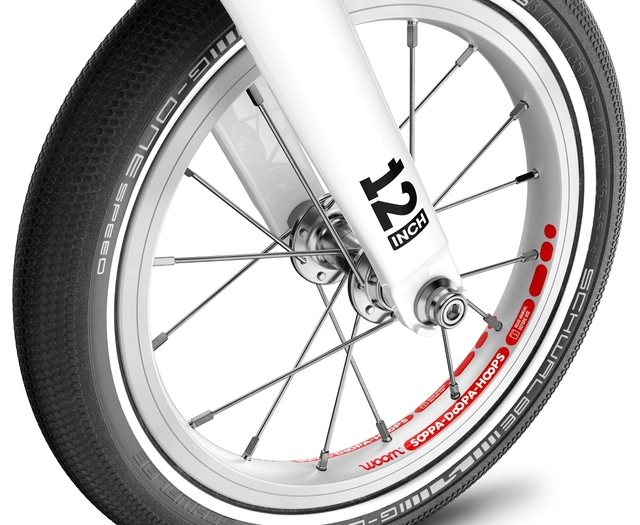 Woom Go 1 12" Spearmint Crush Ltd Edt 3,2kg, 1,5-3,5 år, 82-100cm 