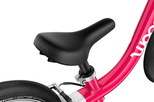 Woom Go 1 12" Hot Pink 3,2kg, 1,5-3,5 år, 82-100cm 