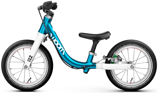 Woom Go 1 12" Metallic Blue 3,2kg, 1,5-3,5 år, 82-100cm 