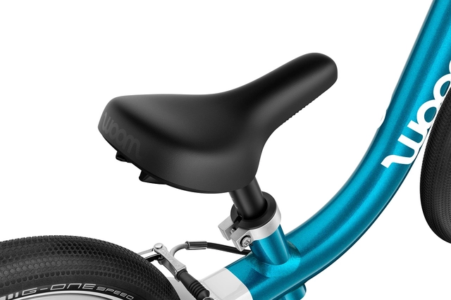 Woom Go 1 12" Metallic Blue 3,2kg, 1,5-3,5 år, 82-100cm 