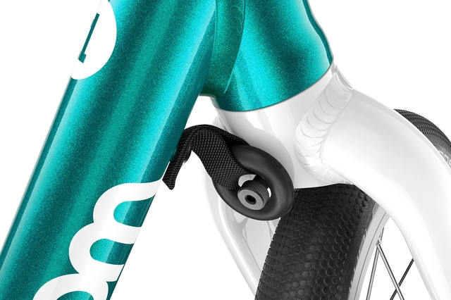 Woom Go 1 12" Metallic Petrol 3,2kg, 1,5-3,5 år, 82-100cm 