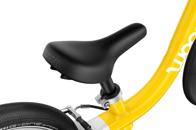 Woom Go 1 12" Yellow 3,2kg, 1,5-3,5 år, 82-100cm 