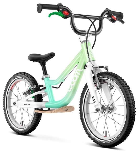 Woom Go 1+ 14" Spearmint Crush Ltd Edt 4,45kg, 3-4,5 år, 95-110cm 