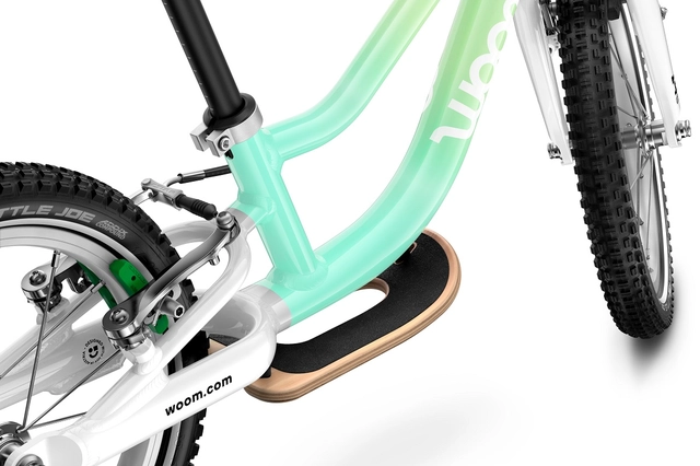 Woom Go 1+ 14" Spearmint Crush Ltd Edt 4,45kg, 3-4,5 år, 95-110cm 