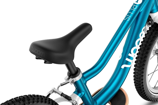Woom Go 1 Plus 14" Metallic Blue 4,45kg, 3-4,5 år, 95-110cm 