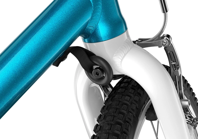 Woom Go 1 Plus 14" Metallic Blue 4,45kg, 3-4,5 år, 95-110cm 
