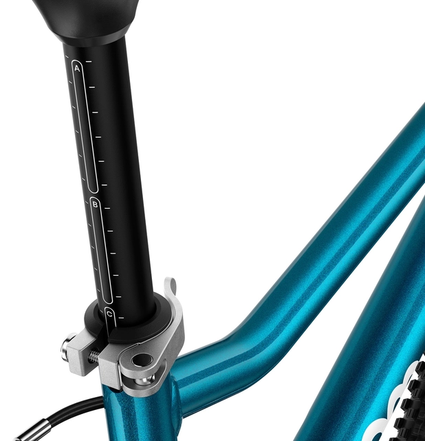 Woom Go 3 16" Metallic Blue 5,7kg, 4-6 år, 105-120cm 