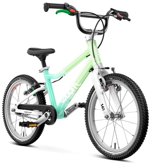 Woom Go 3 Automagic 16" Spearmint Crush 6,1kg, 4-6 år, 105-120cm, Ltd Edt