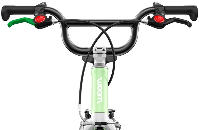 Woom Go 3 Automagic 16" Spearmint Crush 6,1kg, 4-6 år, 105-120cm, Ltd Edt 