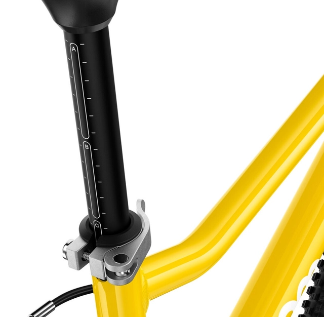 Woom Go 3 Automagic 16" Yellow 6,1kg, 4-6 år, 105-120cm 