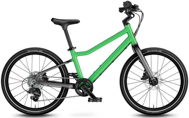Woom Explore 4 20" Jungle Green 7,8kg, 6-8 år, 115-130cm 