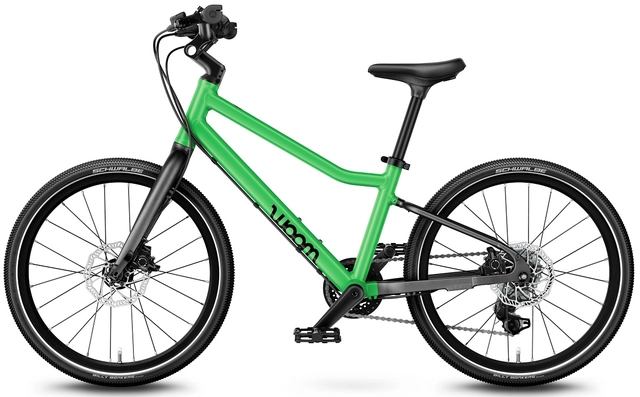 Woom Explore 4 20" Jungle Green 7,8kg, 6-8 år, 115-130cm 