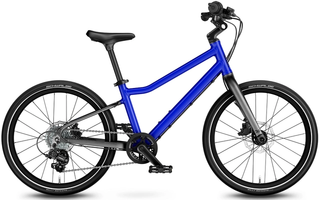 Woom Explore 4 20" Magnetic Blue 7,8kg, 6-8 år, 115-130cm 