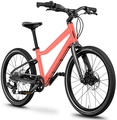 Woom Explore 4 20&quot; Neon Coral 7,8kg, 6-8 &#229;r, 115-130cm