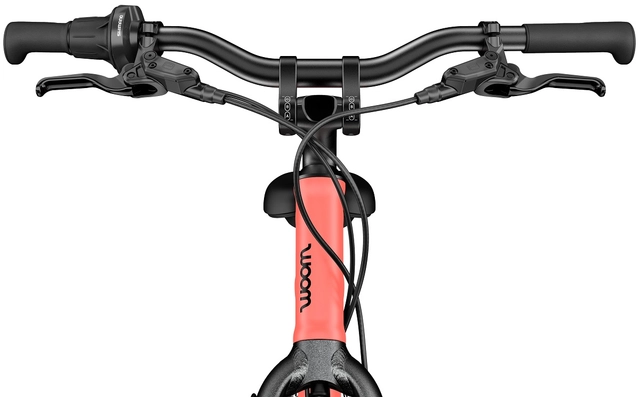 Woom Explore 4 20" Neon Coral 7,8kg, 6-8 years, 115-130cm 