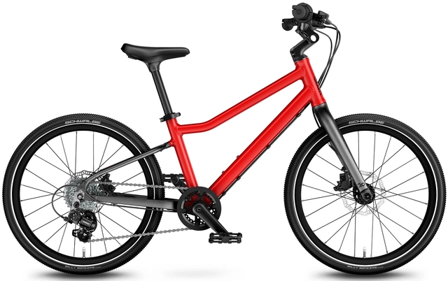 Woom Explore 4 20" Woom Red 7,8kg, 6-8 år, 115-130cm 
