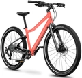 Woom Explore 5 24&quot; Neon Coral 9kg, 7-11 &#229;r, 125-145cm
