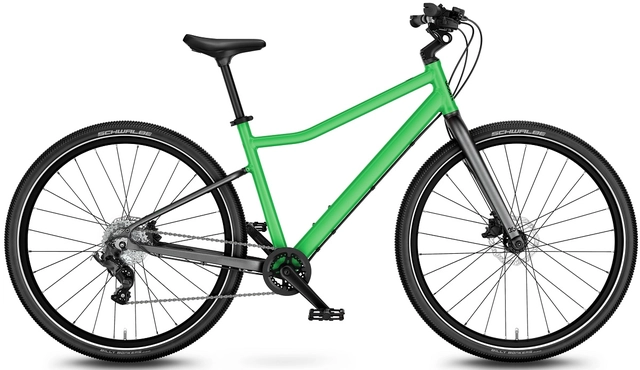 Woom Explore 6 26" Jungle Green 9,5kg, 10-14 år, 140-165cm 