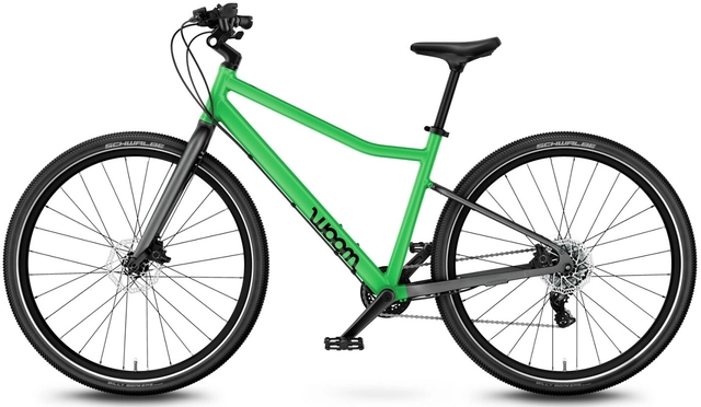 Woom Explore 6 26" Jungle Green 9,5kg, 10-14 år, 140-165cm 