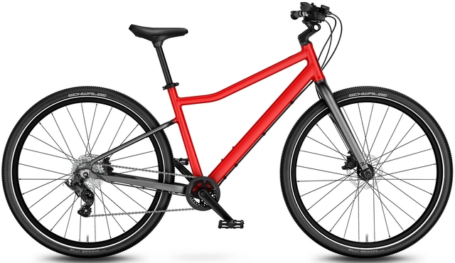 Woom Explore 6 26" Woom Red 9,5kg, 10-14 år, 140-165cm 