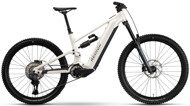 Raymon Ravor LT Pro S 29"/27.5", White sparkle, YX4L, 840Wh 