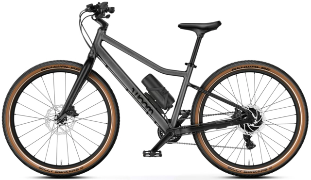 Woom Explore E 5 24" Graphite Grey 13,1kg, 7-11 år, 125-145cm 