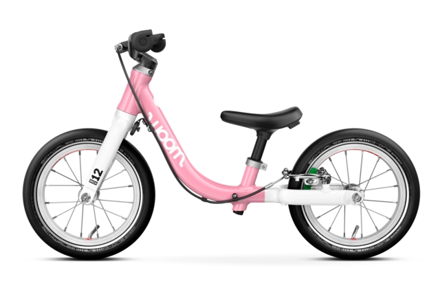 Woom Go 1 12" Powder Pink 3,2kg, 1,5-3,5 år, 82-100cm 