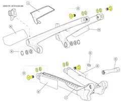 GT Sensor Crb Link/CS/SS/Pivot Hardware 2023-&gt;