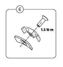 GT cable guide kit 2019-> Force/Sensor