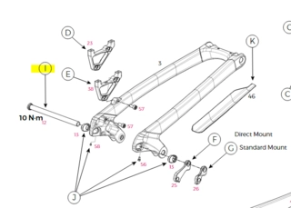 Aksling GT 148x12mm Thru Axle Fury 2019-&gt;