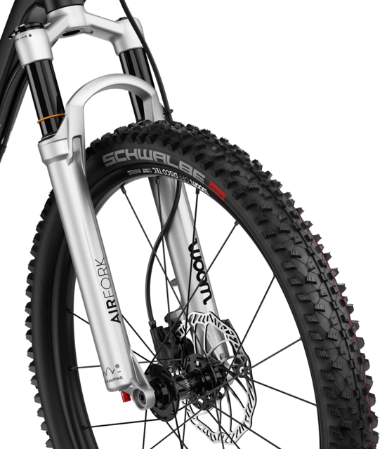 Fork Woom Off Air 5 24" Gen. B 2023-> Silver 