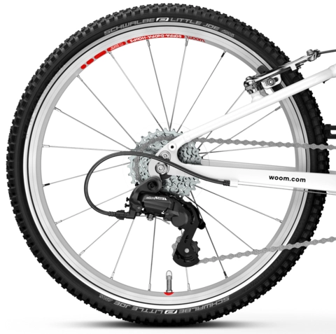 Wheel 20&quot; rear Woom Go 4 Gen. H 2025-&gt;