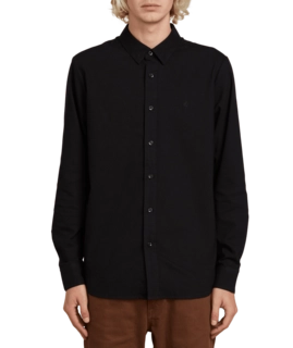 Volcom Oxford Stretch L/S New Black